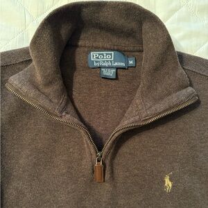 Polo Quarter Zip Sweater